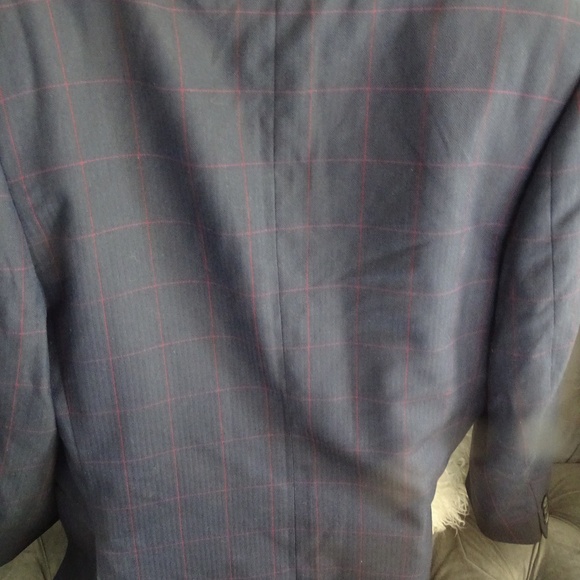 MENS ROMOLO FRACASSI SUIT JACKET 22 INCHES PIT-PIT 29 INCHES LONG - Picture 3 of 3